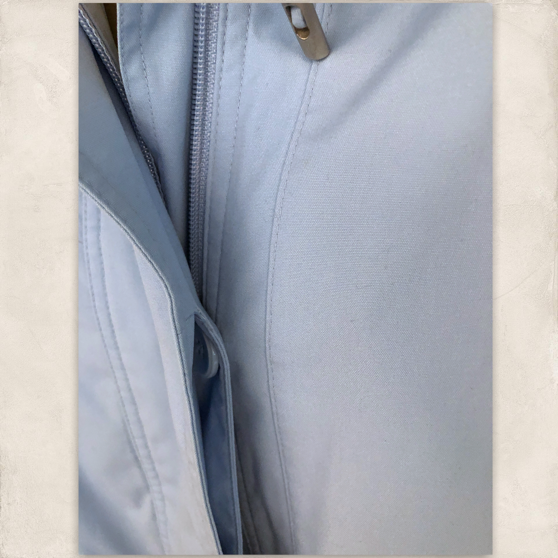 Nuage Marine Wear Pale Blue Raincoat UK 12 US 8 EU 40 Timeless Fashions