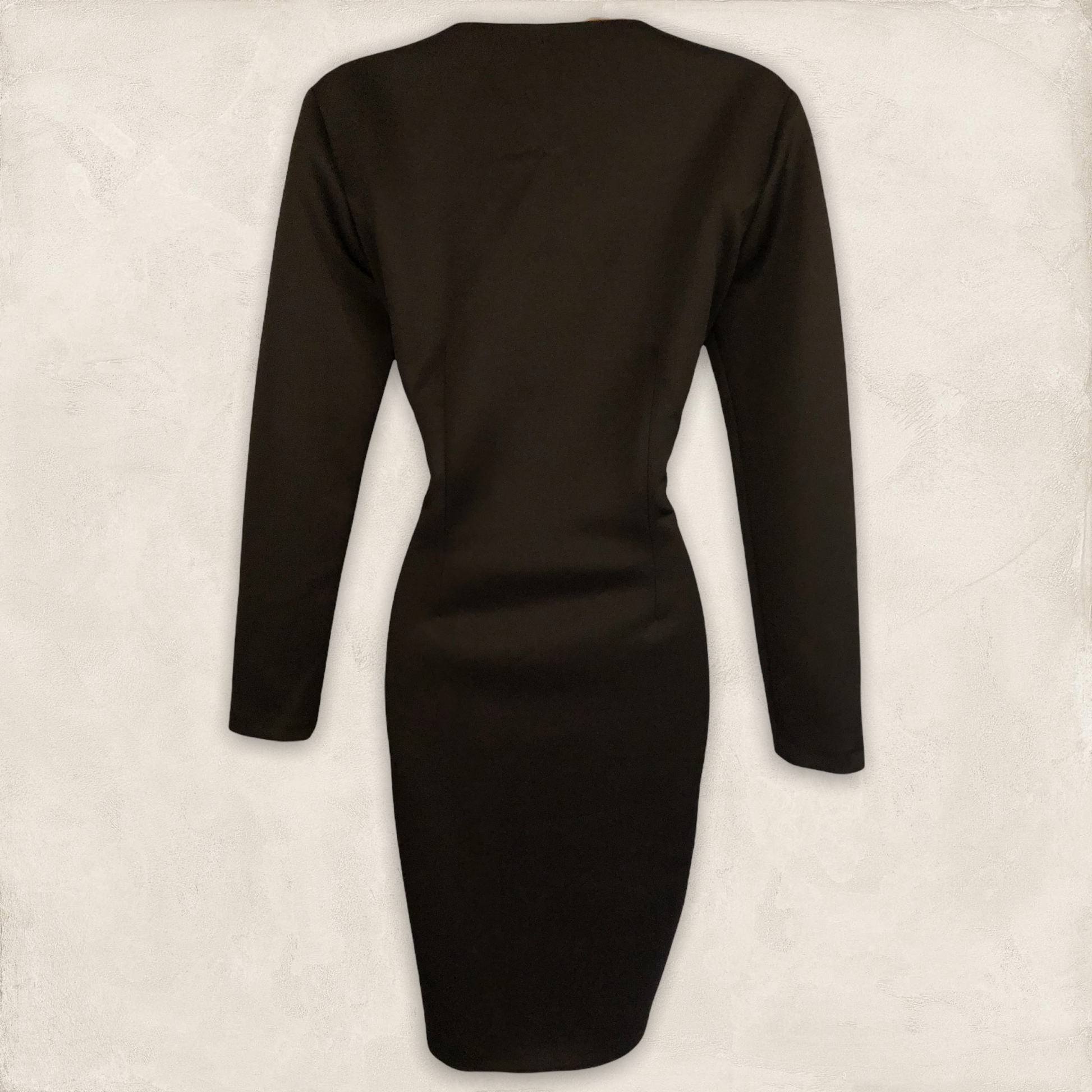 Michaela Louisa Black & Red Sequin Silhouette Dress UK 10 US 6 EU 38 Timeless Fashions