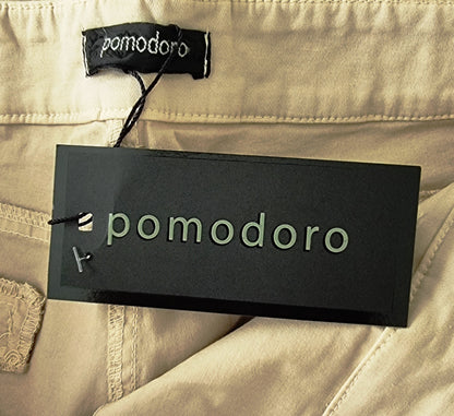 Pomodoro Stone, Stretch Cotton Shorts UK 10 EU 38 US 6 Timeless Fashions