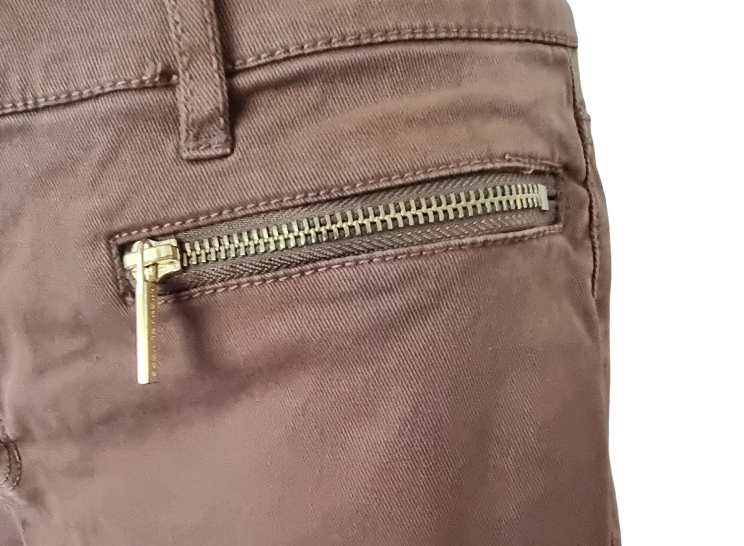 Michael Kors Women's Khaki Denim Skinny Jeans. UK 10 US 6 EU 38 Timeless Fashions