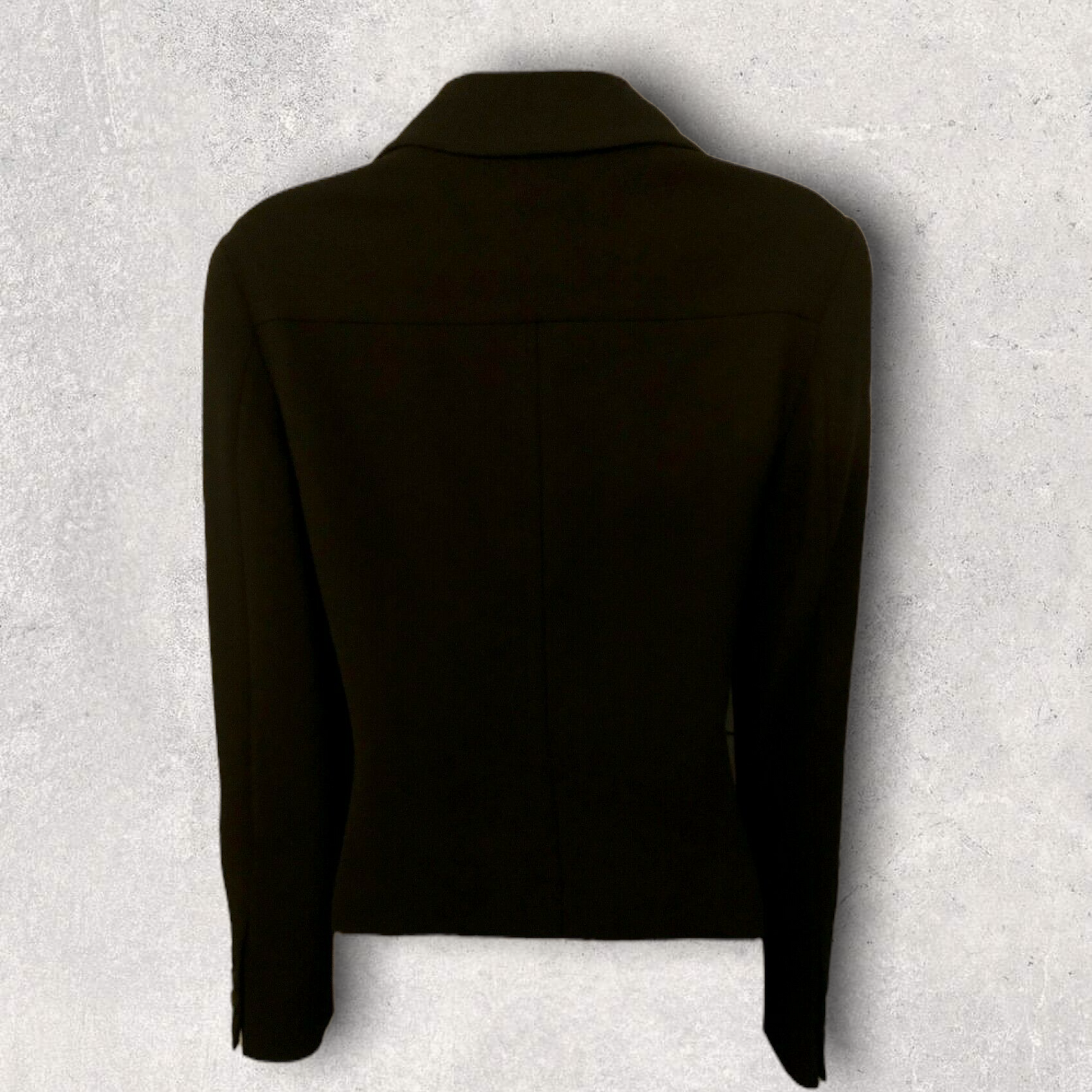 Marks & Spencer Black Double Breasted Tailored Jacket UK 10 US 6 EU 38 Timeless Fashions