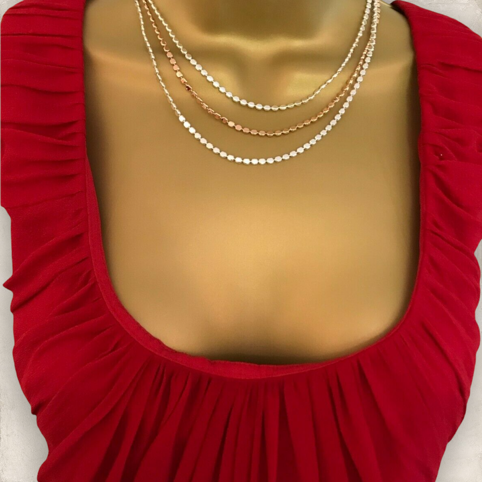 Monsoon Red Silk Midi Sleeveless Dress UK 16 US 12 EU 44 Timeless Fashions
