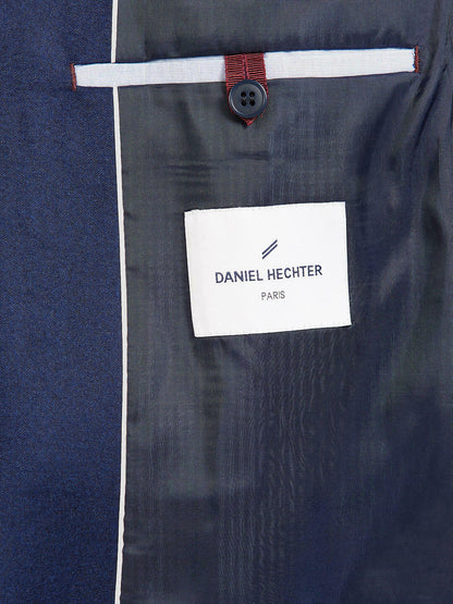 Daniel Hetcher Pindot Men's Blue Tailored Mens Suit Jacket UK 40L Timeless Fashions